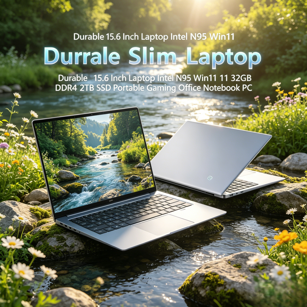 Pc Gaming Usa - Durable 15.6 Inch Laptop Intel N95