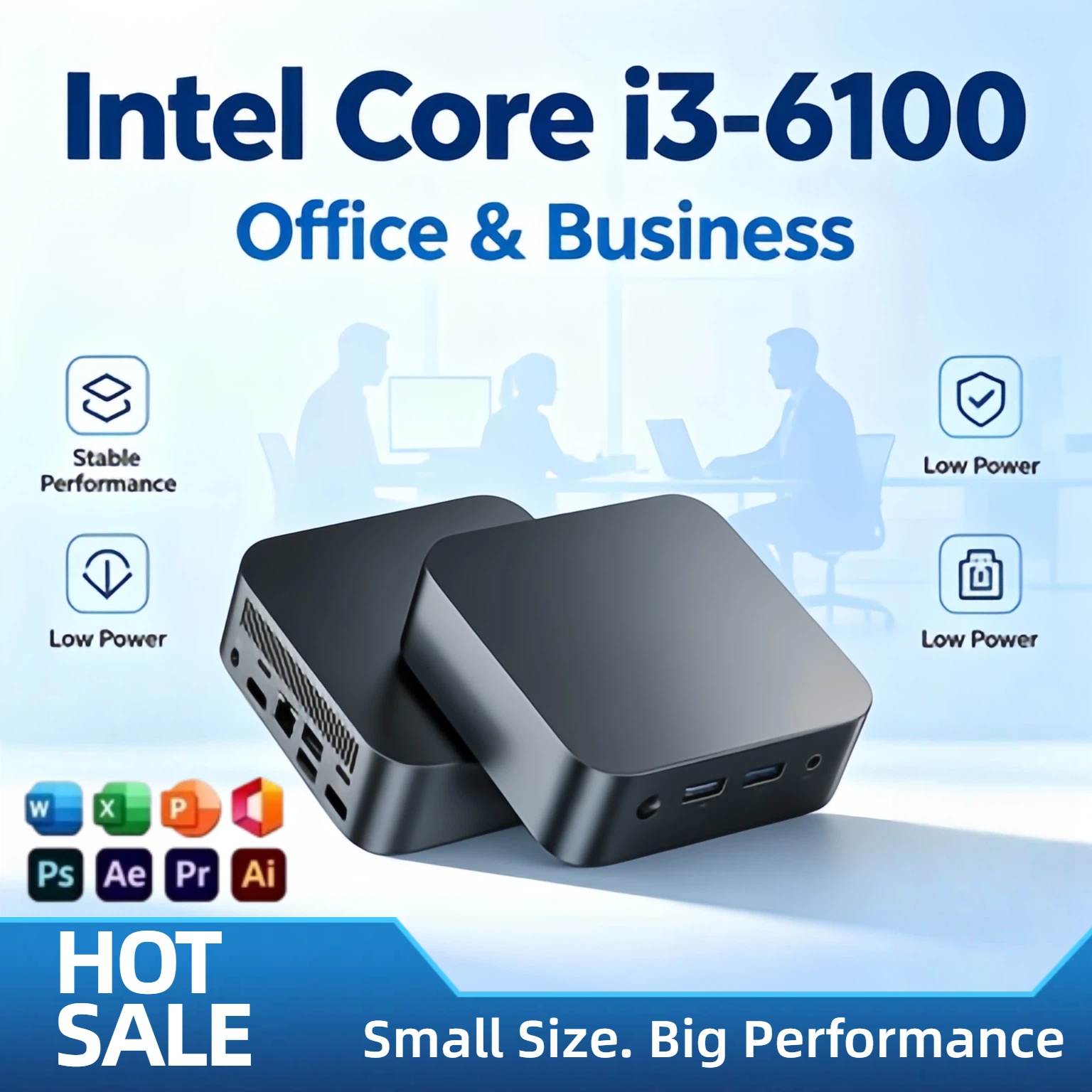 Pc Unit For Gaming - 2026 Intel i3 6100 Mini PC