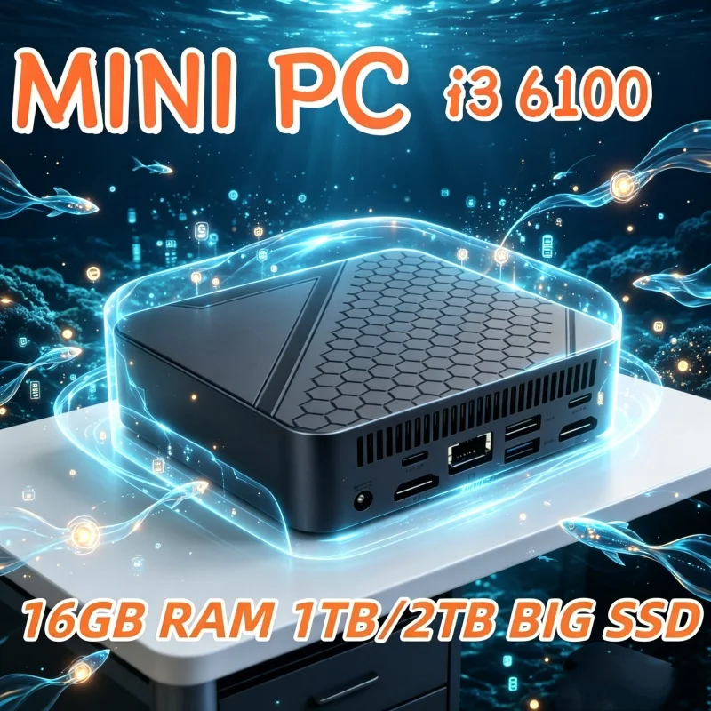 Pc Unit For Gaming - Gloamful Core I3 6100 MINI PC
