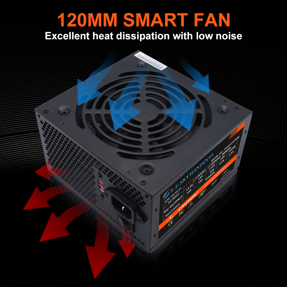 400W PC Power Supply for Gamin - Pc Unit For Gaming recension och pris