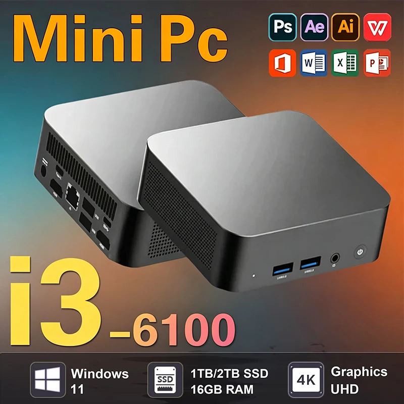 2026 Mini PC Intel Core i3-610 - Pc Gaming Usa recension och pris