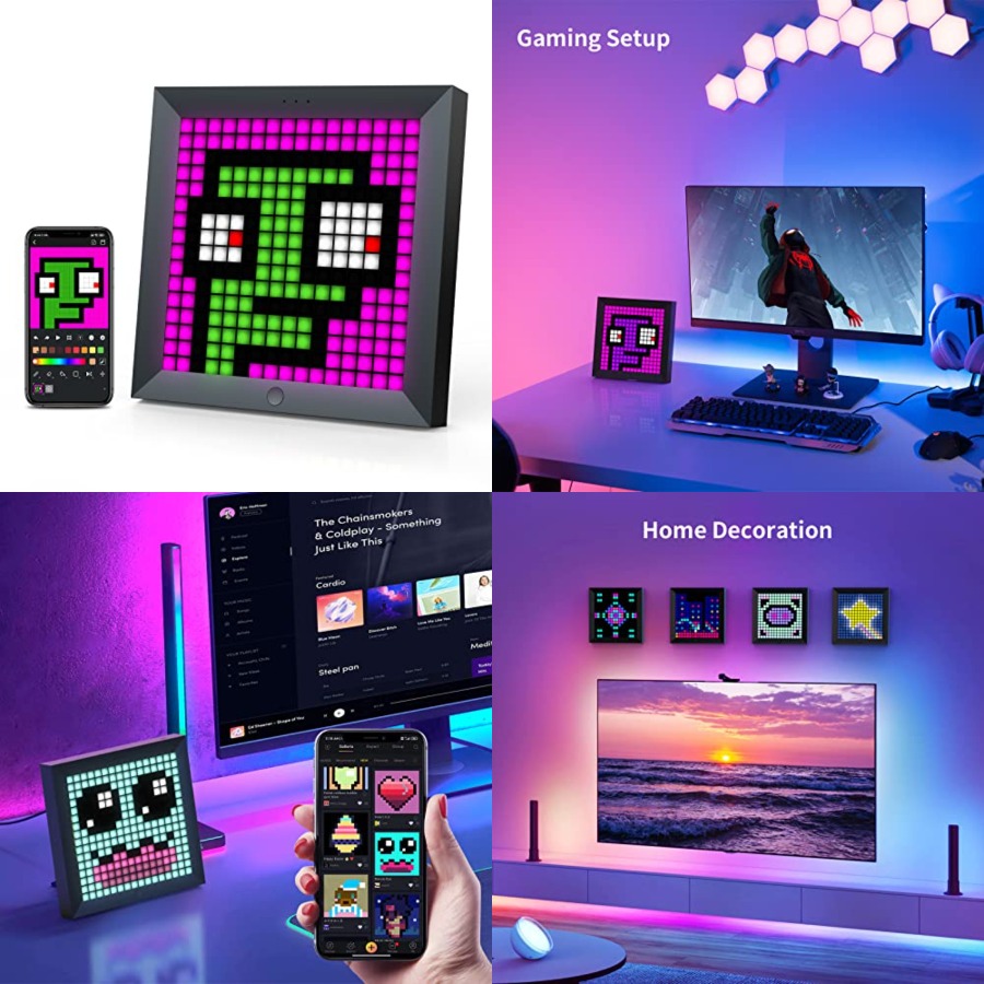 LED Light Pixel Display Panel  - Gaming Controller recension och pris