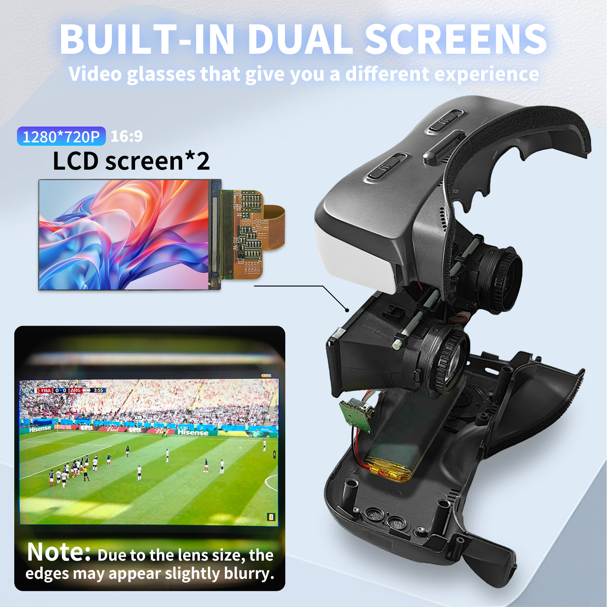 Portable Head Mounted Display  - Pc Gaming Simulator recension och pris