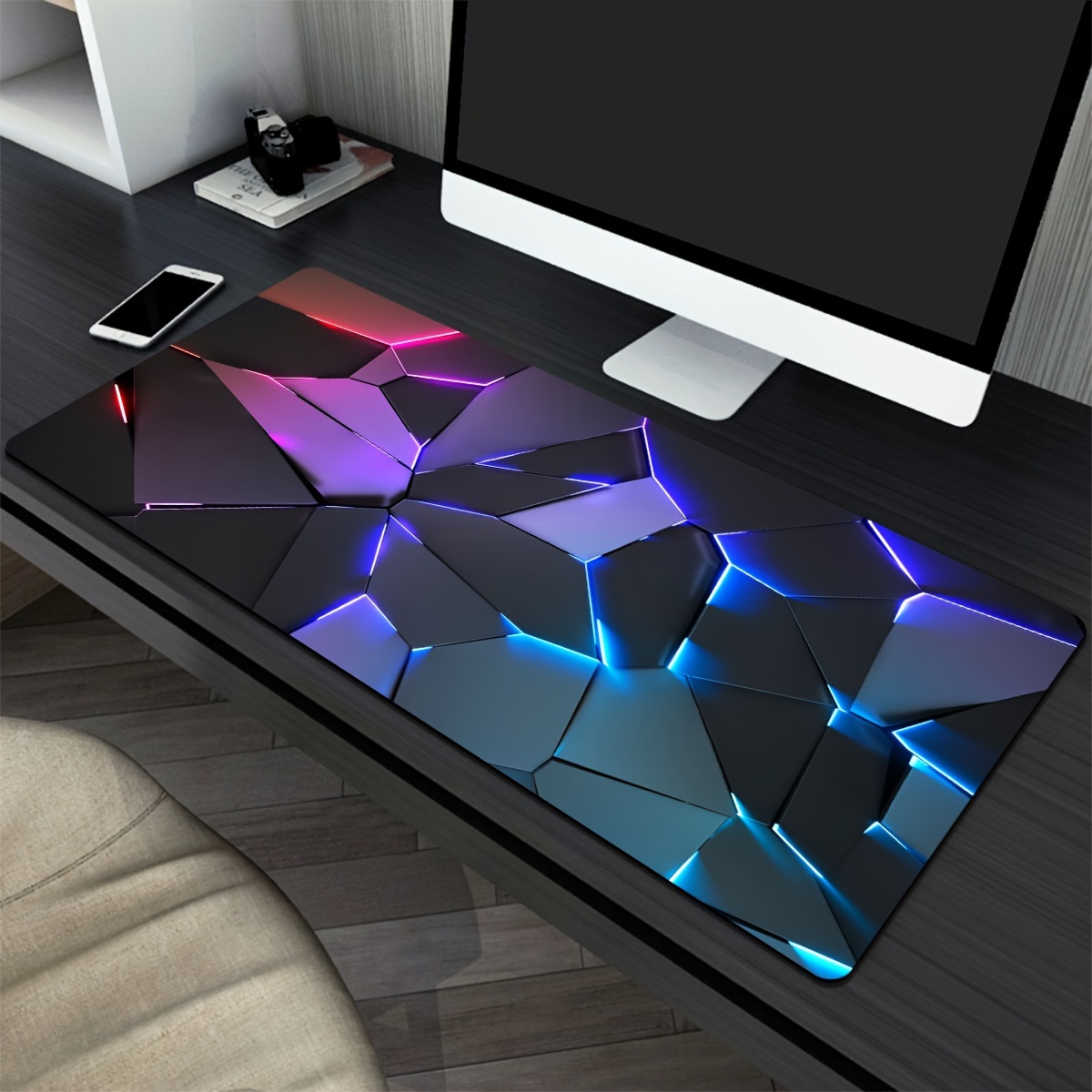 Line Geometry RGB Mouse pad la - Rgb Keyboard Wrist Rest recension och pris
