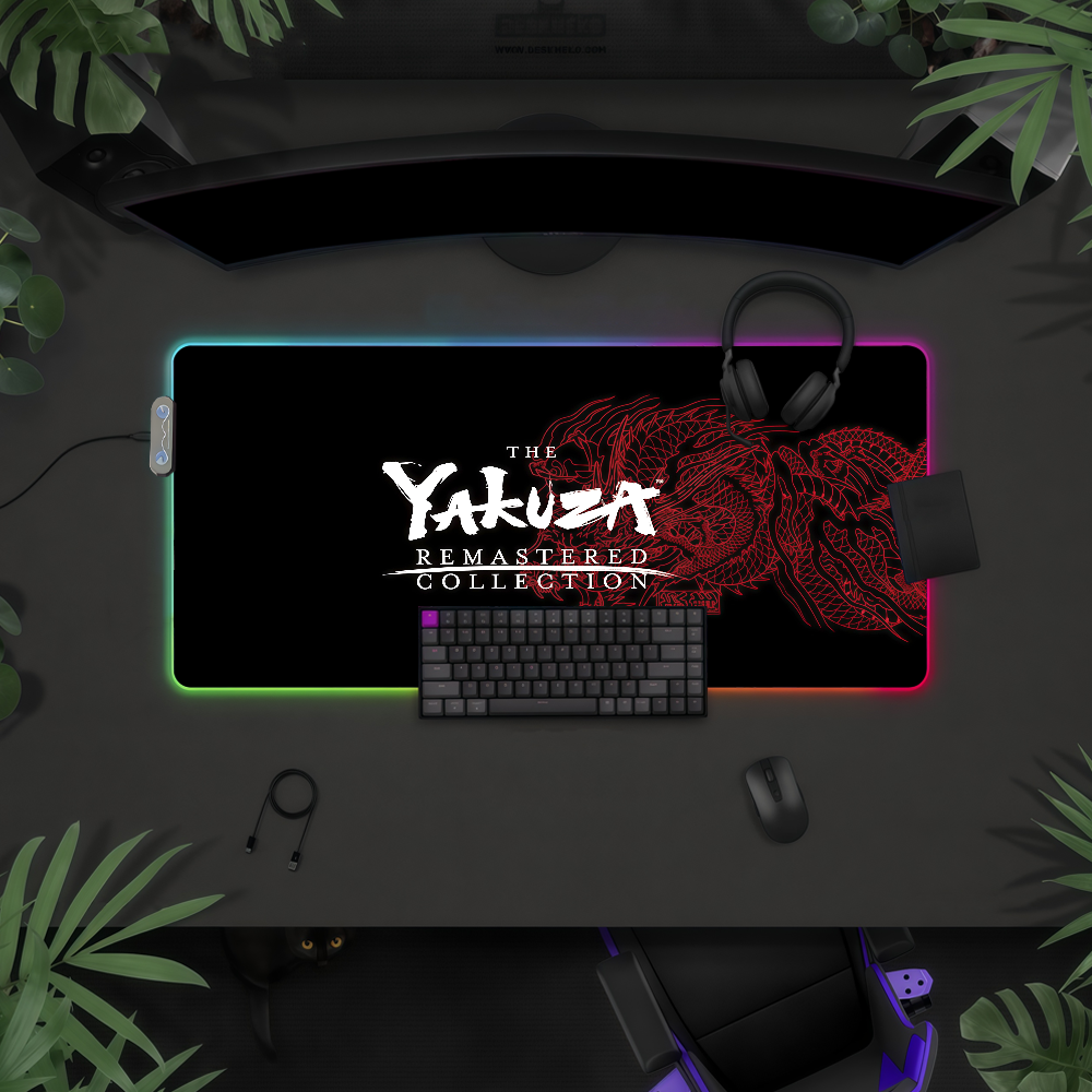 Game Y-Yakuza  Mouse Pad Water - Rgb Keyboard Wrist Rest recension och pris