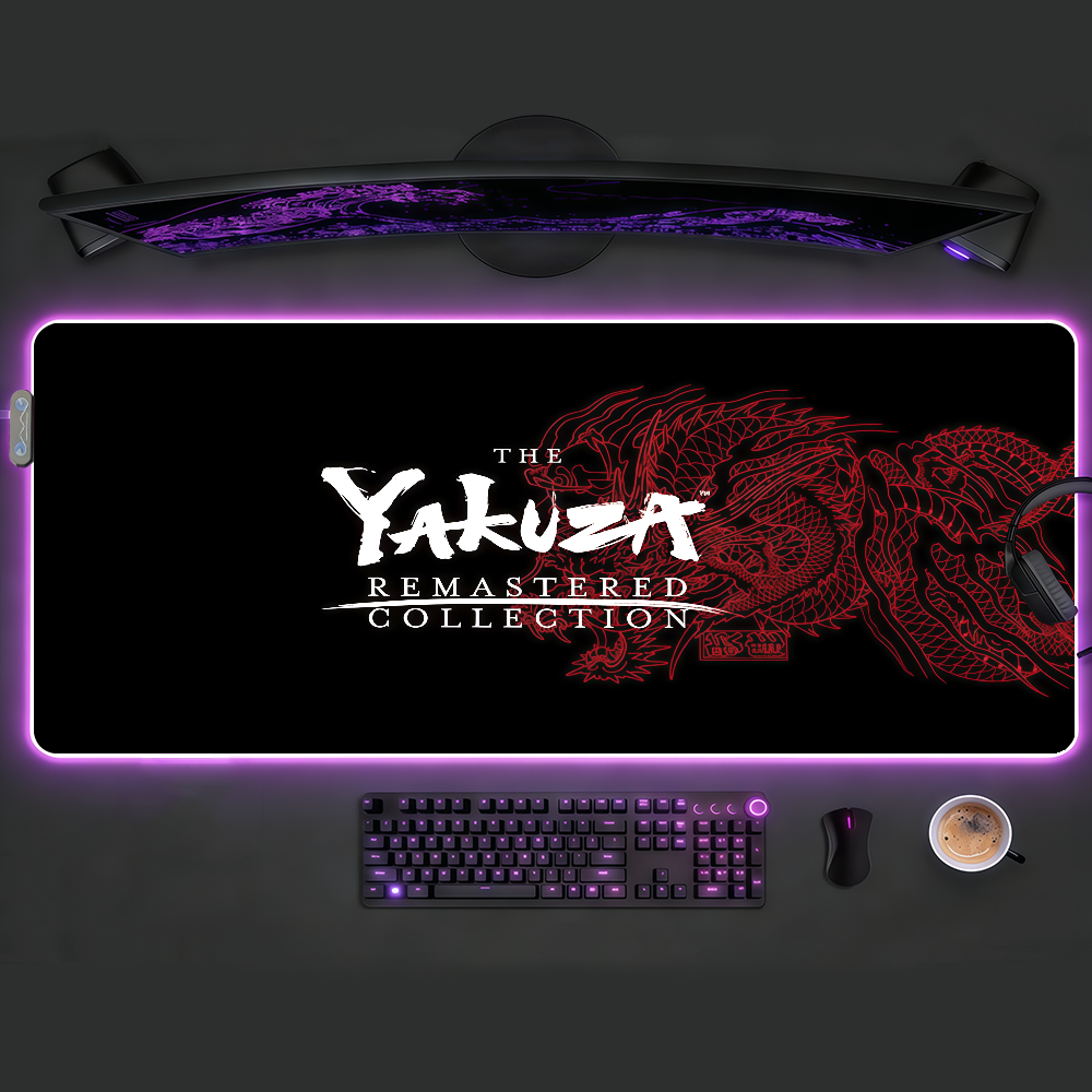 Game Y-Yakuza  Mouse Pad Water - Rgb Keyboard Wrist Rest recension och pris