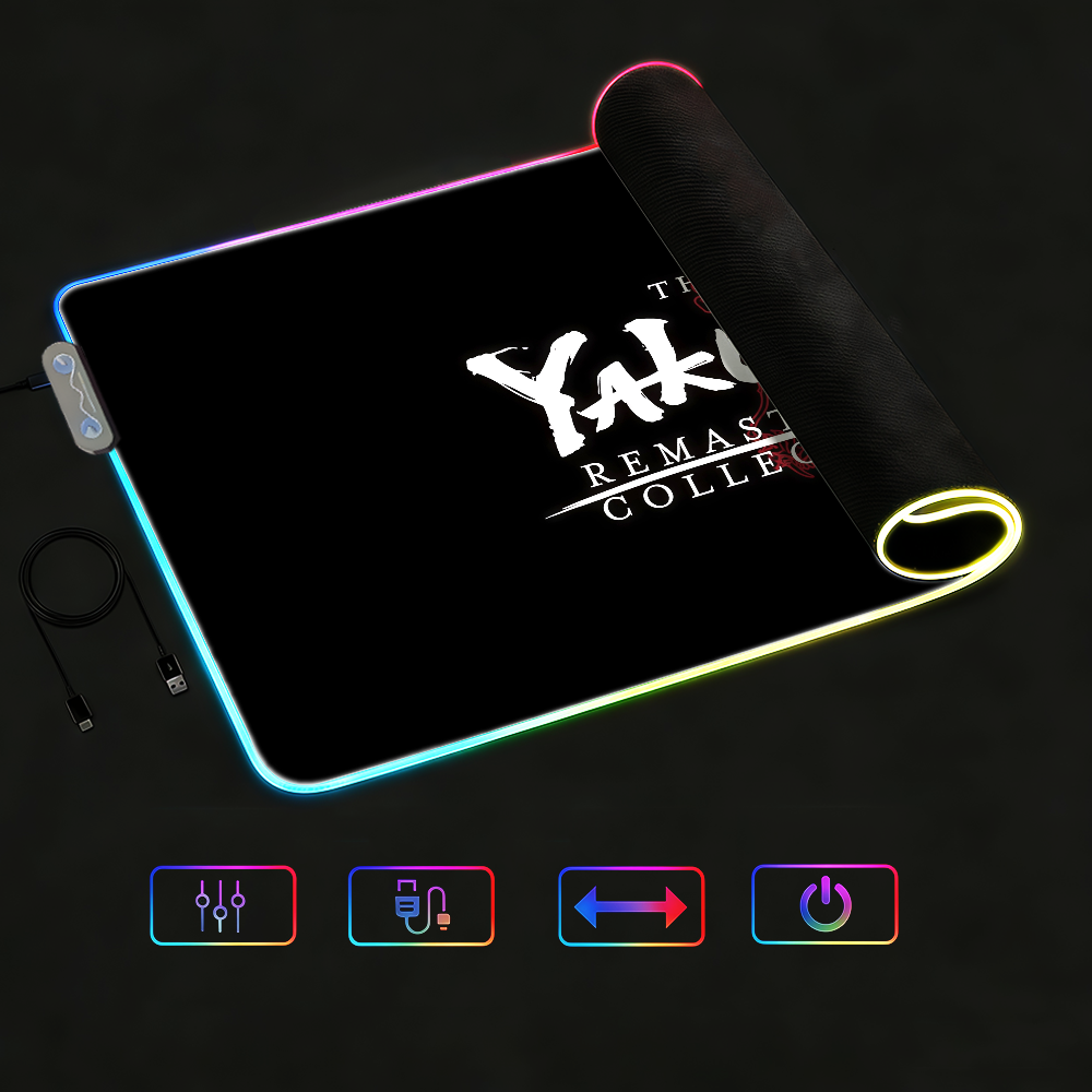 Game Y-Yakuza  Mouse Pad Water - Rgb Keyboard Wrist Rest recension och pris