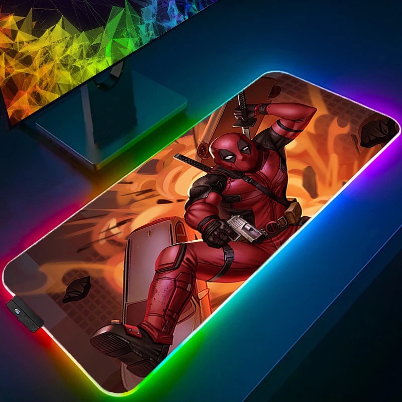 LED Mouse Pad Gaming Backlight - Pc Gaming Essentials recension och pris