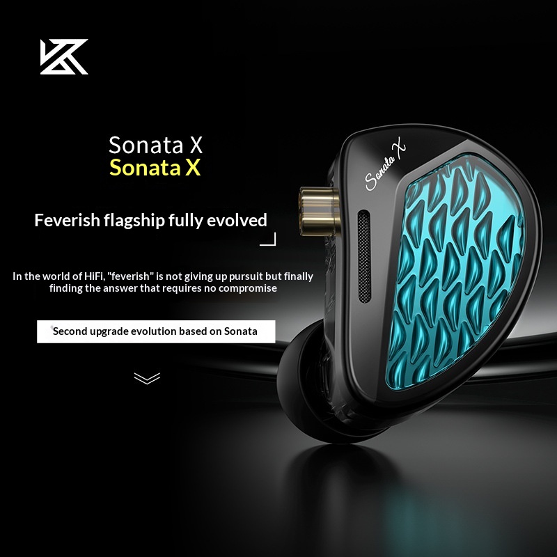 KZ Sonata X In-Ear Monitor Ear - Pc Unit For Gaming recension och pris