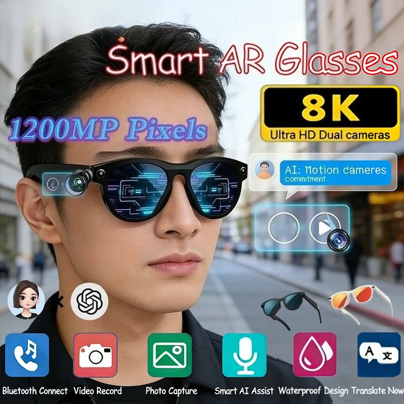 8KHD Smart AI Glasses Color Ch - Gaming Controller recension och pris
