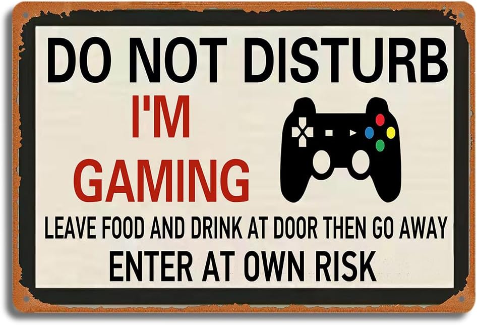 Vintage Gaming Do Not Disturb  - Gaming Controller recension och pris