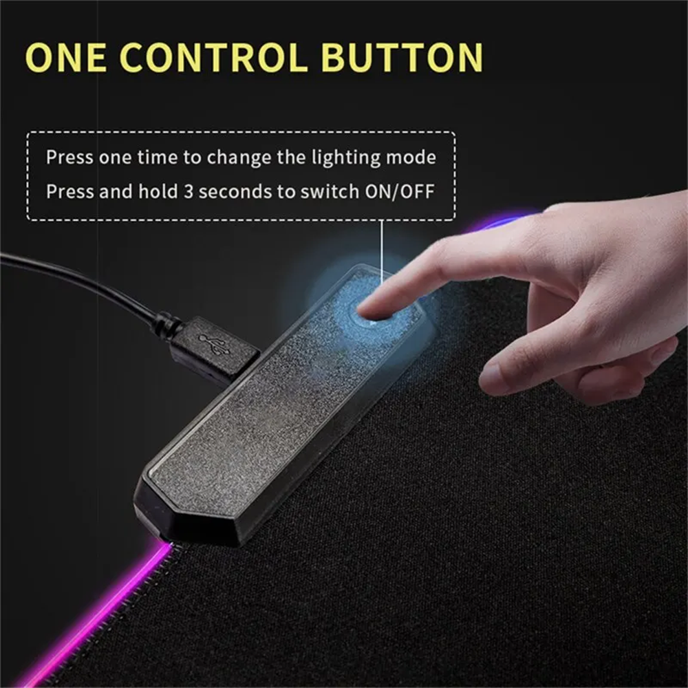 New Wallpaper LED Light Mouse  - Rgb Keyboard Wrist Rest recension och pris