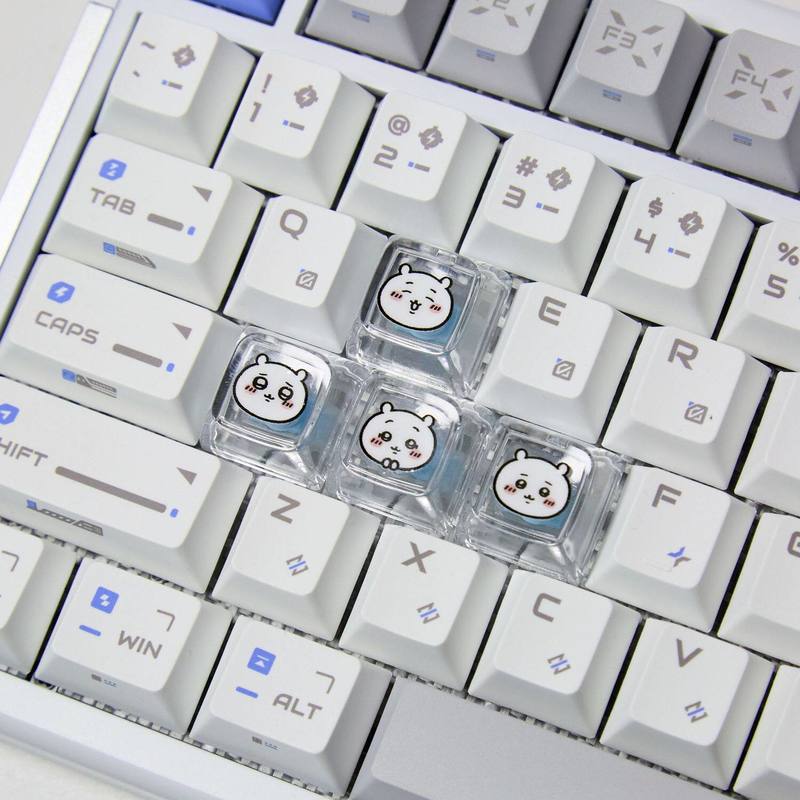 Chiikawa 4 Pcs Handmade Transp - Pc Gaming Essentials recension och pris