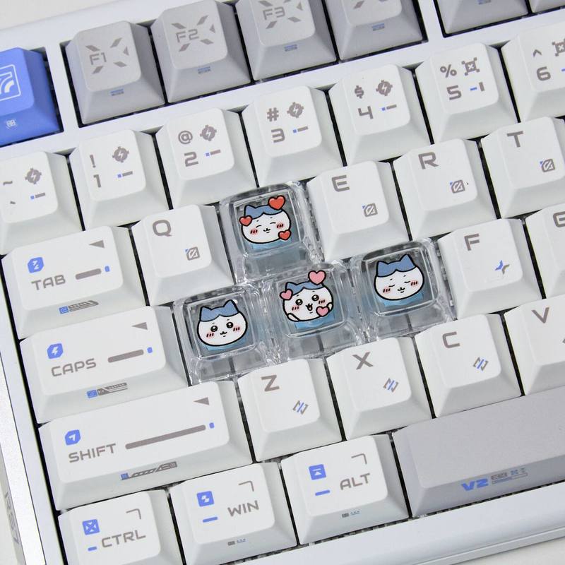 Chiikawa 4 Pcs Handmade Transp - Pc Gaming Essentials recension och pris