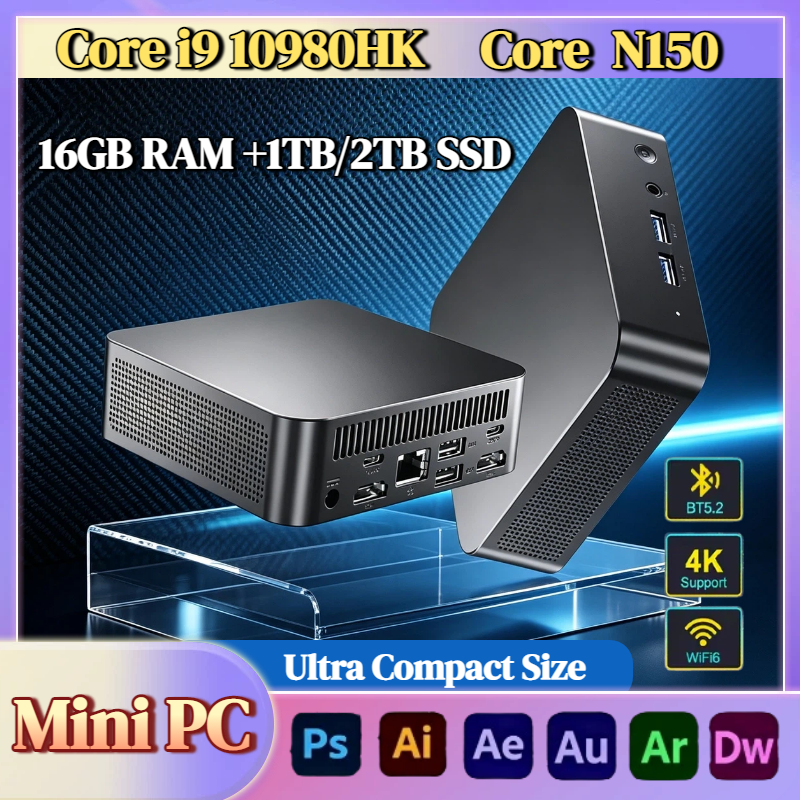 Intel Core i9 10980HK N150 202 - Pc Unit For Gaming recension och pris