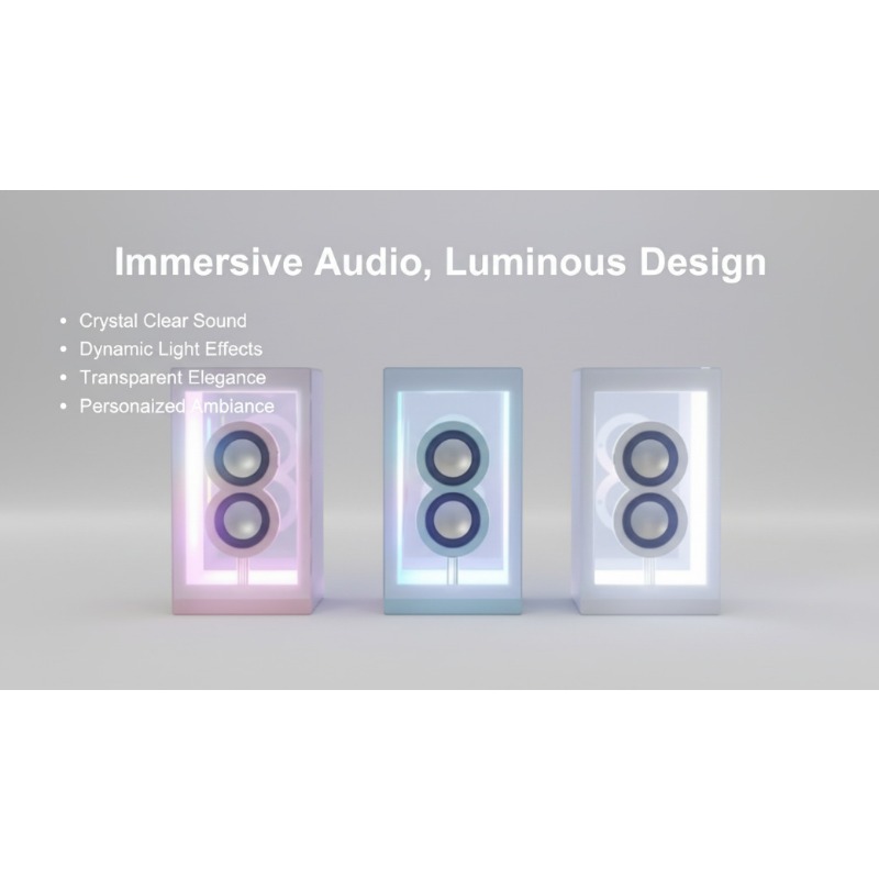 Mini Transparent RGB Gaming Sp - Pc Unit For Gaming recension och pris