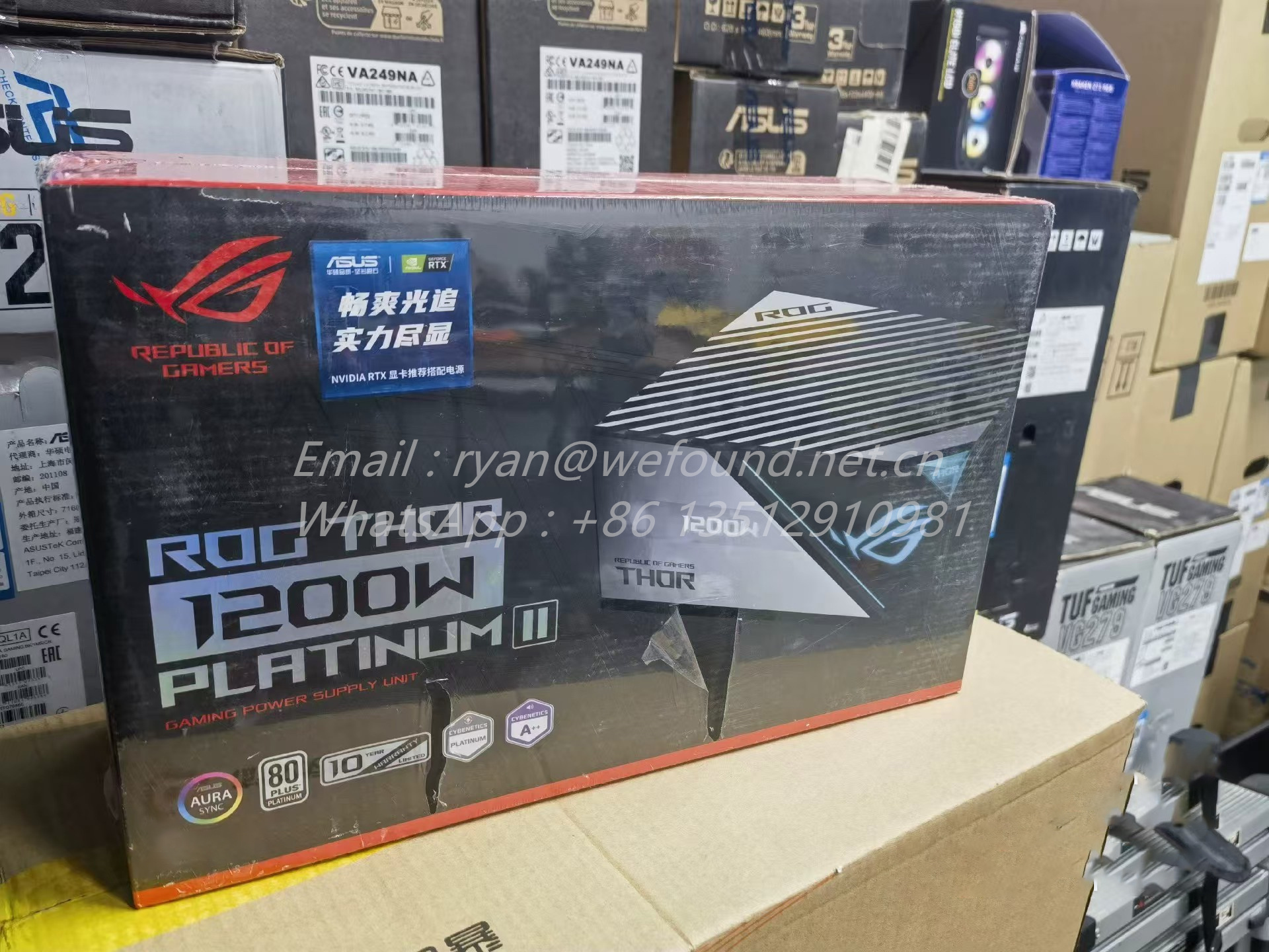For ROG THOR 1200P2 1200W Plat - Pc Unit For Gaming recension och pris