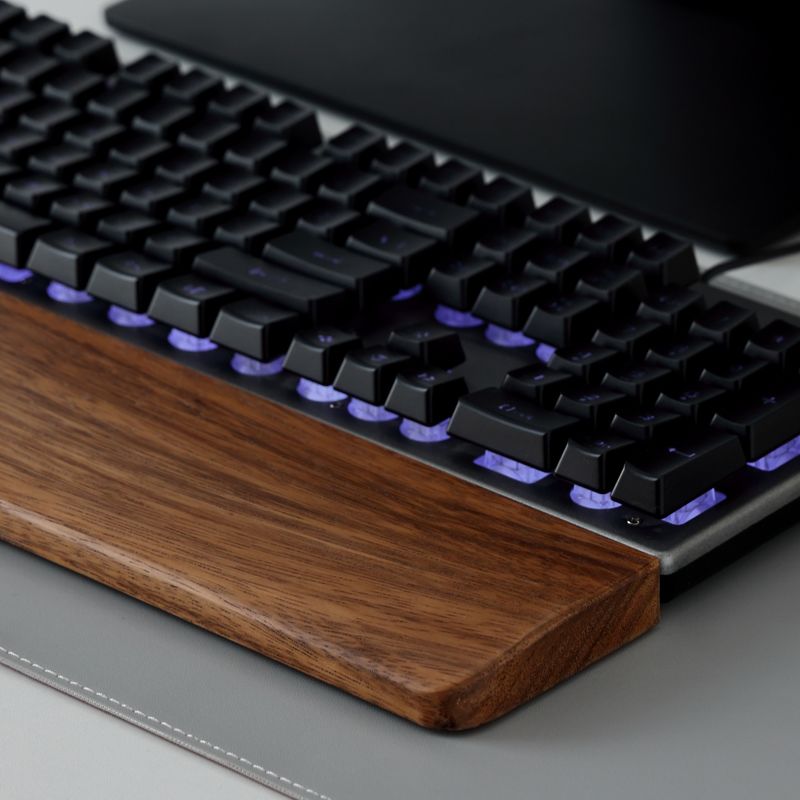 Solid Wood Keyboard Palm Rest  - Rgb Keyboard Wrist Rest recension och pris