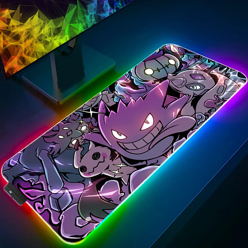 LED Light Mouse Pad Desk Mat G - Rgb Keyboard Wrist Rest recension och pris