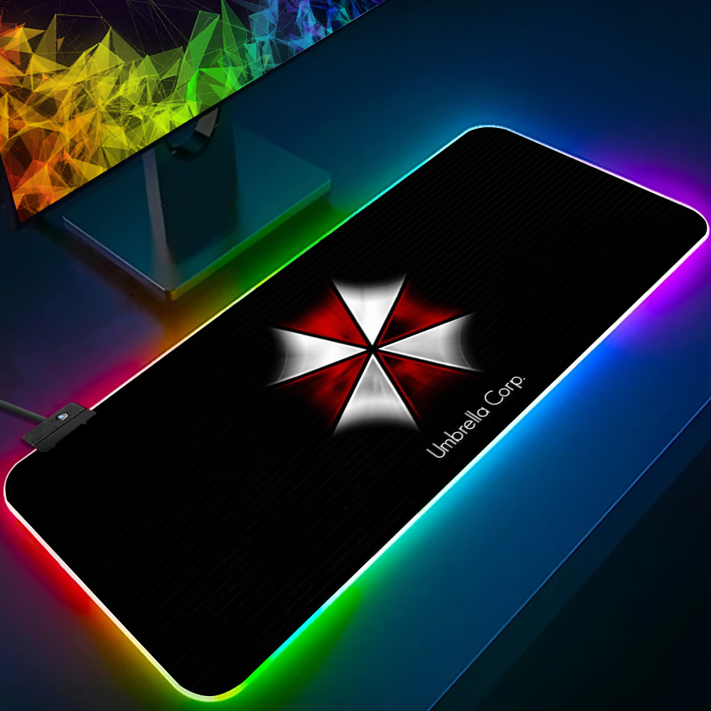 Umbrella Corporation RGB Pc Ga - Rgb Keyboard Wrist Rest recension och pris