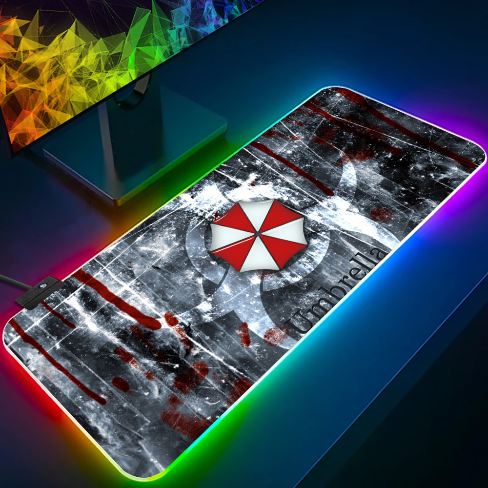 Umbrella Corporation RGB Pc Ga - Rgb Keyboard Wrist Rest recension och pris
