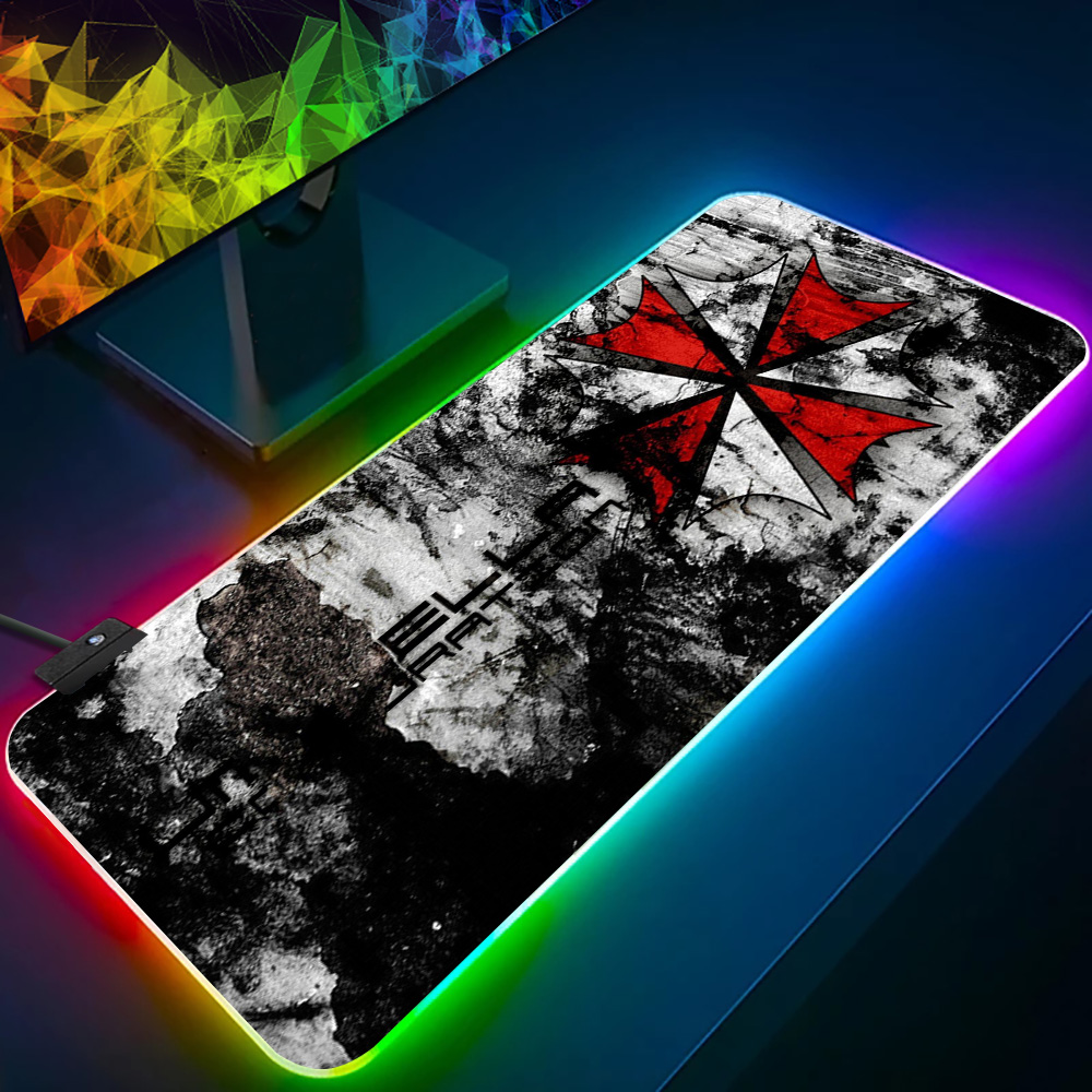 Umbrella Corporation RGB Pc Ga - Rgb Keyboard Wrist Rest recension och pris