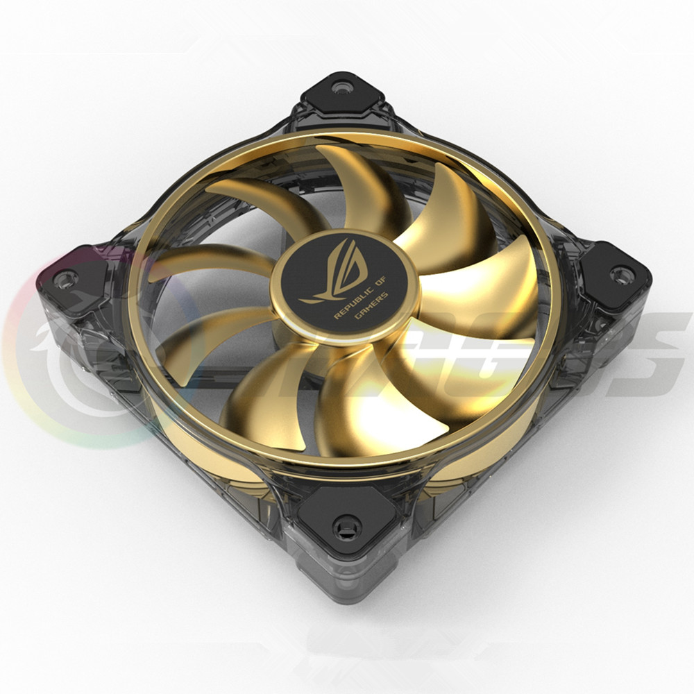 PC Gamer Cabinet Fan Logo Stic - Pc Gaming Essentials recension och pris