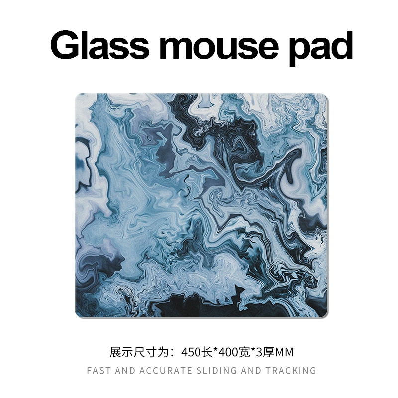Artistic Line Art Glass Mouse  - Rgb Keyboard Wrist Rest recension och pris