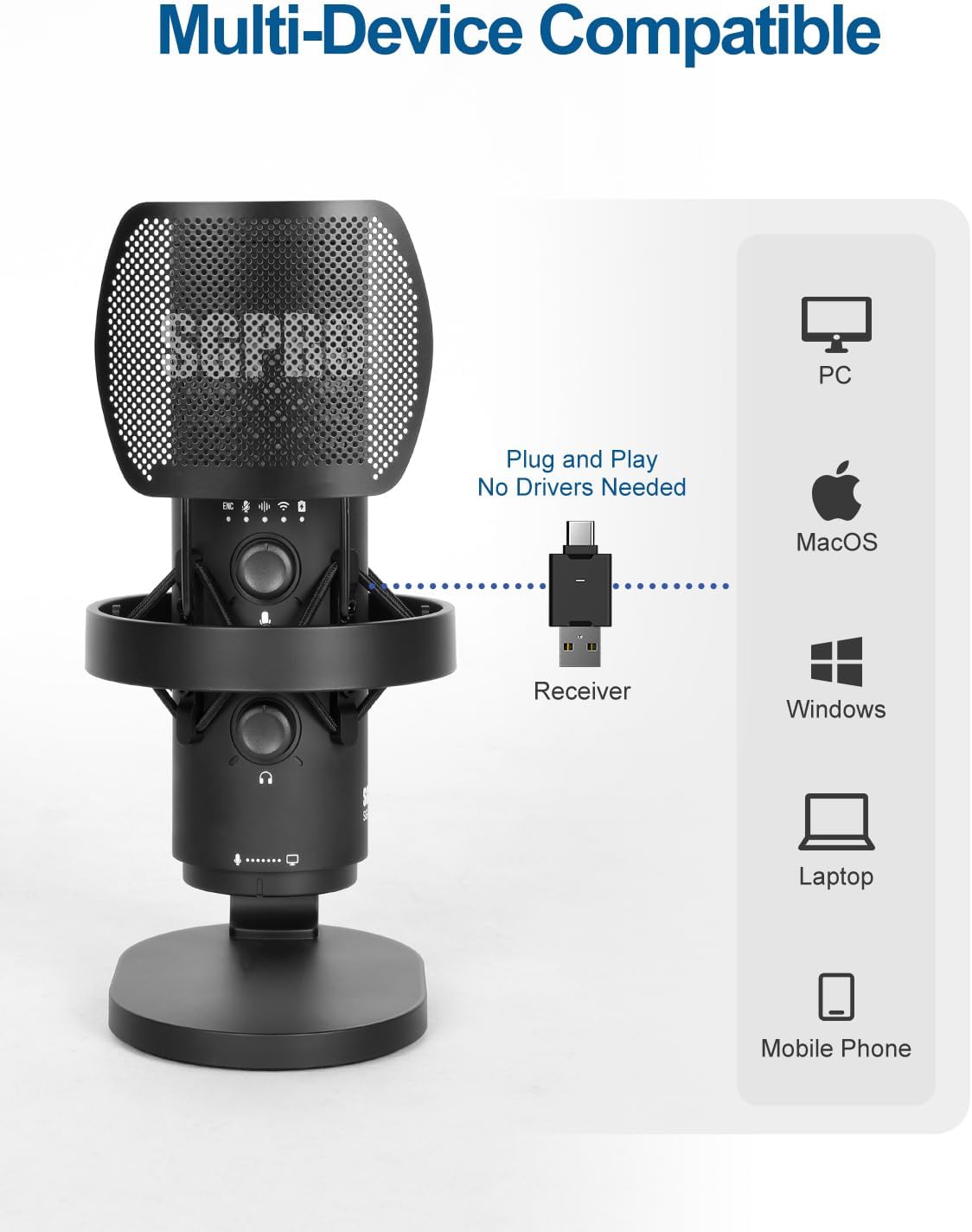 Wireless USB Microphone for St - Pc Gaming Usa recension och pris